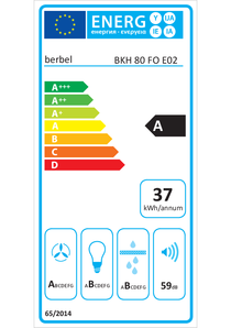 Energy-label berbel BKH 80 FO