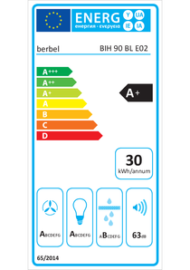 Energy-label berbel BIH 90 BL